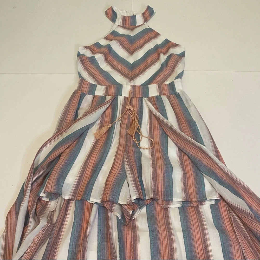 Crystal Sky stripe jumpsuit & romper size 5 - Picture 5 of 11